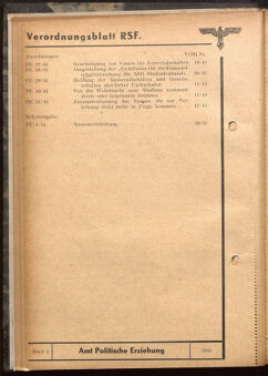 Verordnungsblatt des Reichsstudentenführers 19410115 Seite: 30