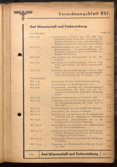 Verordnungsblatt des Reichsstudentenführers 19410115 Seite: 35