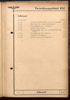 Verordnungsblatt des Reichsstudentenführers 19410115 Seite: 41