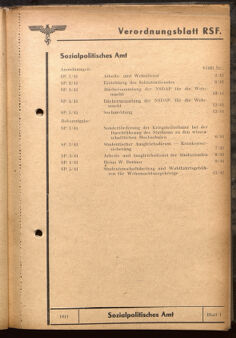 Verordnungsblatt des Reichsstudentenführers 19410115 Seite: 43