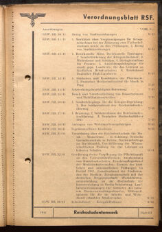 Verordnungsblatt des Reichsstudentenführers 19410115 Seite: 51