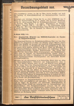 Verordnungsblatt des Reichsstudentenführers 19410115 Seite: 56