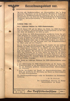 Verordnungsblatt des Reichsstudentenführers 19410115 Seite: 57