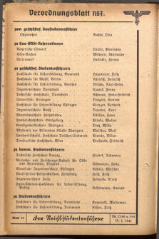 Verordnungsblatt des Reichsstudentenführers 19410115 Seite: 60