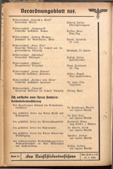 Verordnungsblatt des Reichsstudentenführers 19410115 Seite: 62