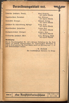 Verordnungsblatt des Reichsstudentenführers 19410115 Seite: 64