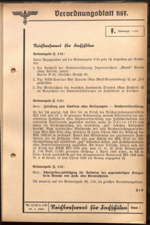 Verordnungsblatt des Reichsstudentenführers 19410115 Seite: 79