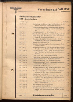 Verordnungsblatt des Reichsstudentenführers 19410115 Seite: 9