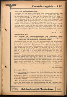 Verordnungsblatt des Reichsstudentenführers 19410215 Seite: 19