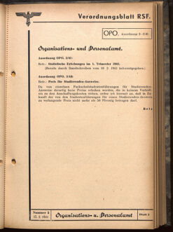 Verordnungsblatt des Reichsstudentenführers 19410215 Seite: 27