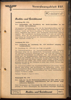 Verordnungsblatt des Reichsstudentenführers 19410215 Seite: 29