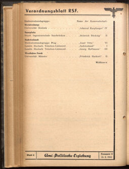 Verordnungsblatt des Reichsstudentenführers 19410215 Seite: 34