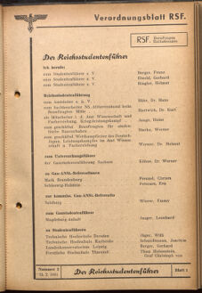 Verordnungsblatt des Reichsstudentenführers 19410215 Seite: 5