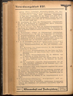 Verordnungsblatt des Reichsstudentenführers 19410215 Seite: 54