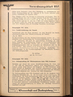 Verordnungsblatt des Reichsstudentenführers 19410215 Seite: 57