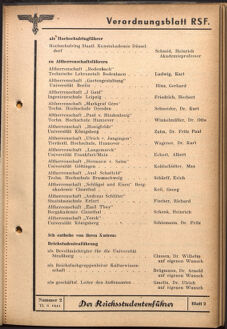 Verordnungsblatt des Reichsstudentenführers 19410215 Seite: 7