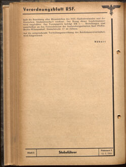 Verordnungsblatt des Reichsstudentenführers 19410315 Seite: 10