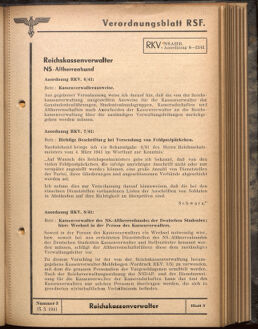 Verordnungsblatt des Reichsstudentenführers 19410315 Seite: 19