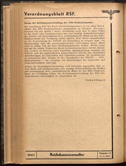 Verordnungsblatt des Reichsstudentenführers 19410315 Seite: 24