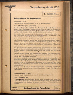 Verordnungsblatt des Reichsstudentenführers 19410315 Seite: 25