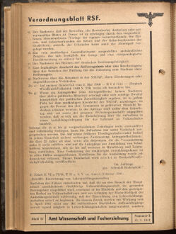 Verordnungsblatt des Reichsstudentenführers 19410315 Seite: 48