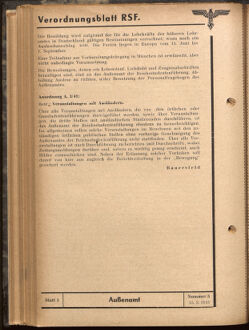 Verordnungsblatt des Reichsstudentenführers 19410315 Seite: 52