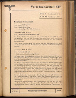 Verordnungsblatt des Reichsstudentenführers 19410315 Seite: 55