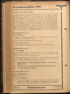 Verordnungsblatt des Reichsstudentenführers 19410315 Seite: 56