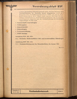 Verordnungsblatt des Reichsstudentenführers 19410315 Seite: 57