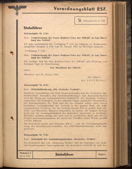 Verordnungsblatt des Reichsstudentenführers 19410315 Seite: 9