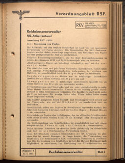 Verordnungsblatt des Reichsstudentenführers 19410415 Seite: 21