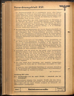 Verordnungsblatt des Reichsstudentenführers 19410415 Seite: 24