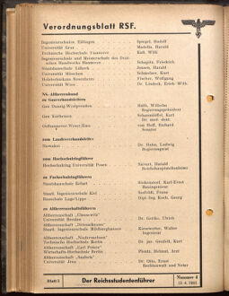 Verordnungsblatt des Reichsstudentenführers 19410415 Seite: 4