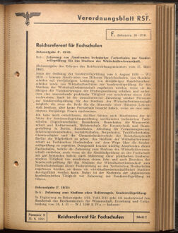 Verordnungsblatt des Reichsstudentenführers 19410615 Seite: 19