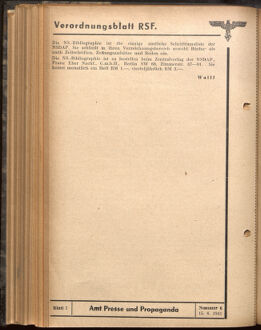 Verordnungsblatt des Reichsstudentenführers 19410615 Seite: 36