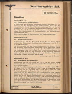 Verordnungsblatt des Reichsstudentenführers 19410615 Seite: 9