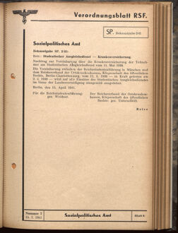 Verordnungsblatt des Reichsstudentenführers 19410715 Seite: 29