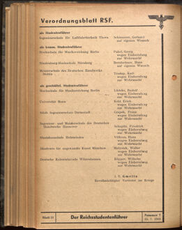 Verordnungsblatt des Reichsstudentenführers 19410715 Seite: 4