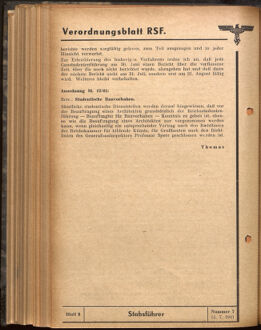 Verordnungsblatt des Reichsstudentenführers 19410715 Seite: 6