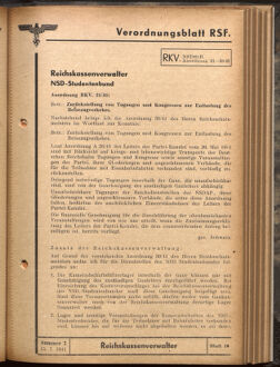 Verordnungsblatt des Reichsstudentenführers 19410715 Seite: 7