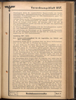 Verordnungsblatt des Reichsstudentenführers 19410715 Seite: 9