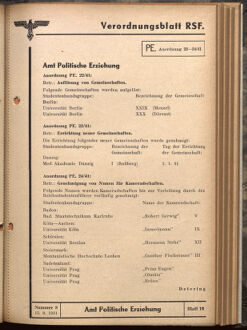 Verordnungsblatt des Reichsstudentenführers 19410815 Seite: 15