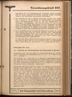 Verordnungsblatt des Reichsstudentenführers 19410815 Seite: 19