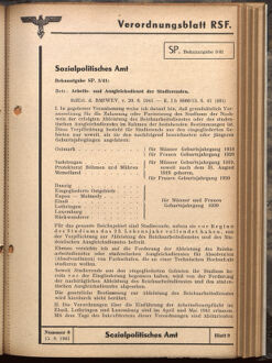 Verordnungsblatt des Reichsstudentenführers 19410815 Seite: 23