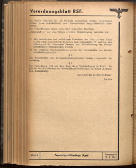 Verordnungsblatt des Reichsstudentenführers 19410815 Seite: 24