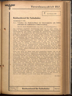 Verordnungsblatt des Reichsstudentenführers 19410815 Seite: 9