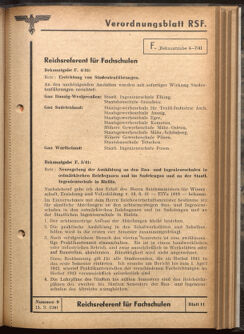 Verordnungsblatt des Reichsstudentenführers 19410915 Seite: 19