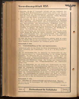 Verordnungsblatt des Reichsstudentenführers 19410915 Seite: 20