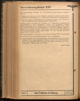 Verordnungsblatt des Reichsstudentenführers 19410915 Seite: 22