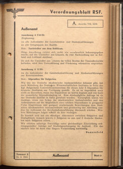 Verordnungsblatt des Reichsstudentenführers 19410915 Seite: 27